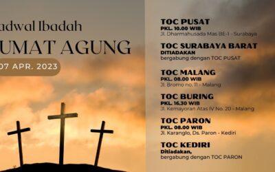 ibadah jumat agung april 2023